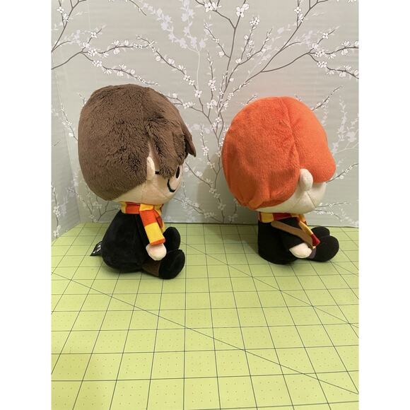 Harry Potter Plush Stuffed Figure Lot Of 2 Harry Potter & Ron Weasley Figures - Picture 4 of 13